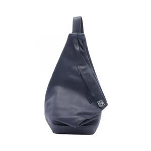 Loewe ANTON waist bag/body bag/handbag, leather, men's, navy